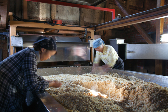 金山寺味噌の製造技術の画像