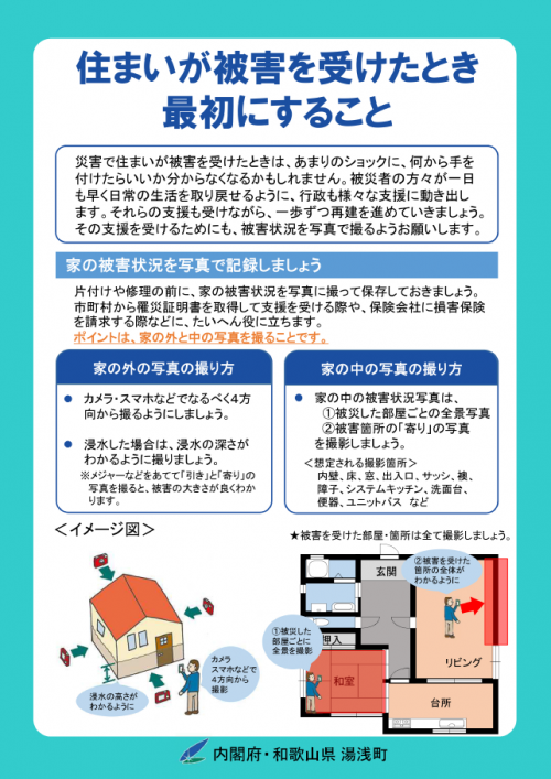 住まいが被害を受けたとき