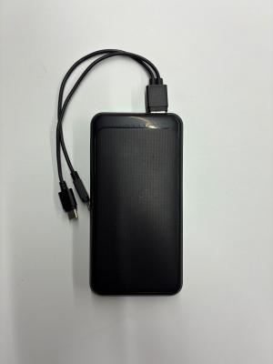 黒色モバイル充電器