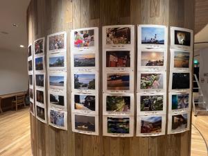 昨年の応募作品展の様子